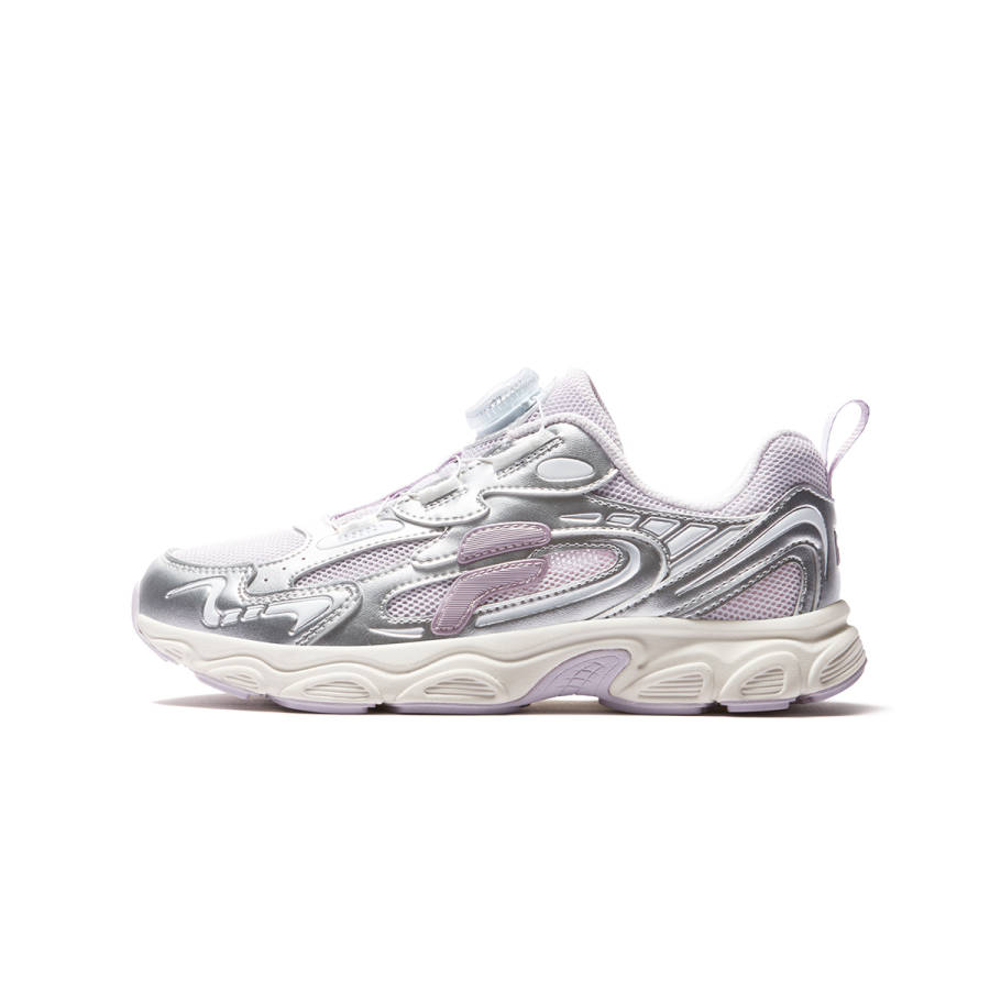 FILA KIDS Heritage FHT Low top Kids' Running Shoes Purple Silver Kids'