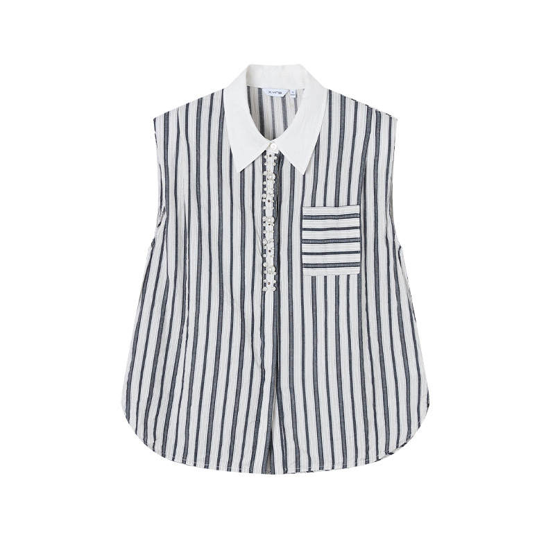 XIANGYING Shirts Women's Lapel Thin