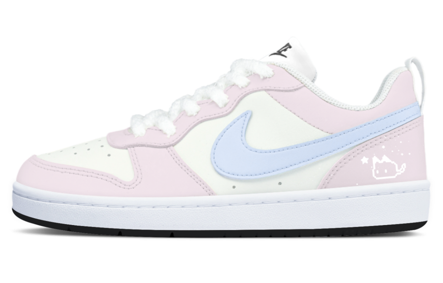 Nike Nike Court Borough Low top Kids' Skateboarding Shoes Pink Purple Unisex