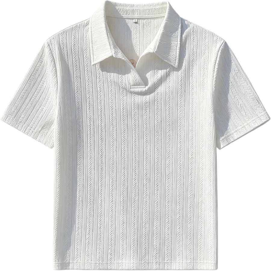 Lnga Landgre Polo Shirts Men's Polo Collar Thin Straight Fit