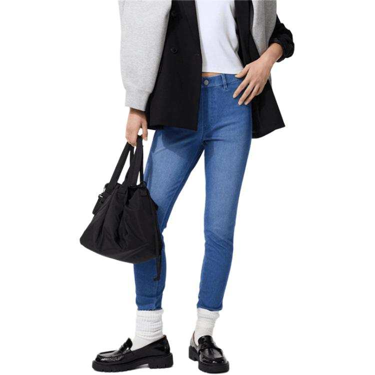 UNIQLO SS26 Jeans Women's Royal Blue Moderate Other