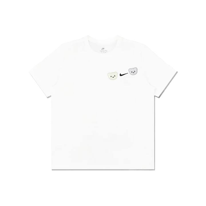 Nike Nike Sportswear T Shirts Unisex White Crew Neck Moderate Straight Fit