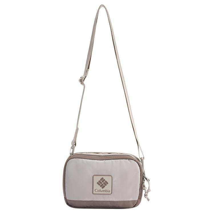 Columbia Fabric Crossbody Bags Unisex Beige & Light Brown
