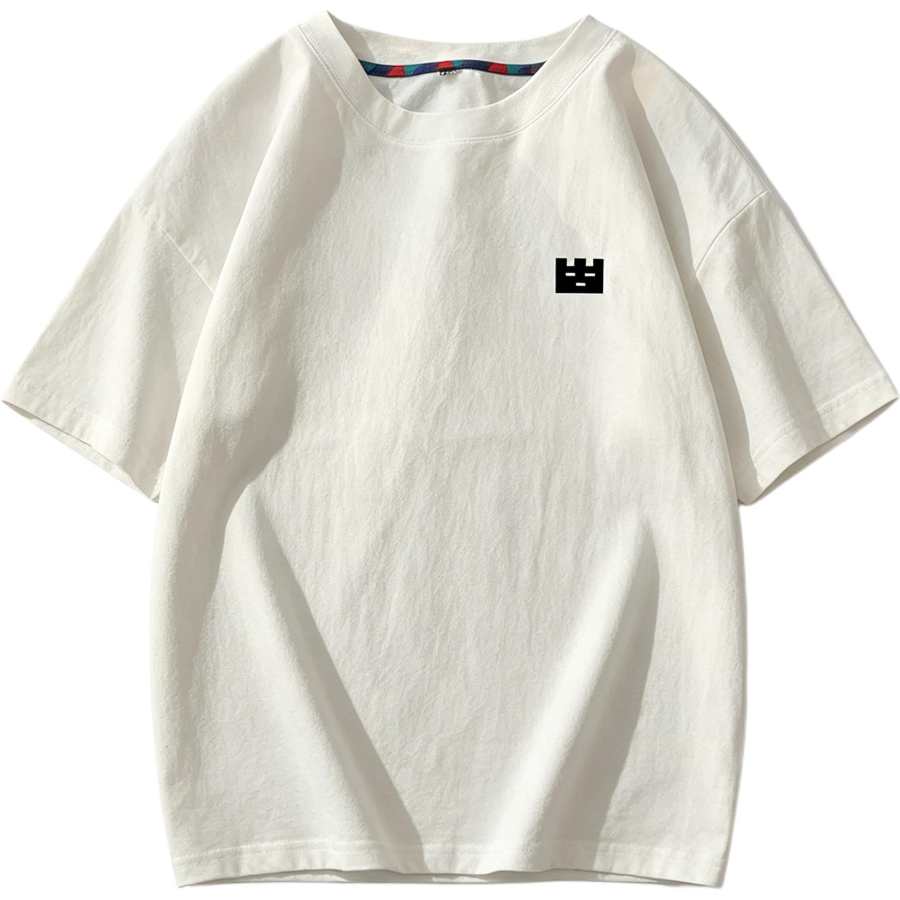 Lnga Landgre T Shirts Men's Crew Neck Thin Straight Fit
