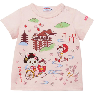 MIKI HOUSE Kids T Shirts Crew Neck