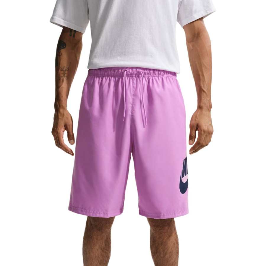 Nike Nike Club Casual Shorts Men's Light Ocean Red/Midnight Blue Moderate
