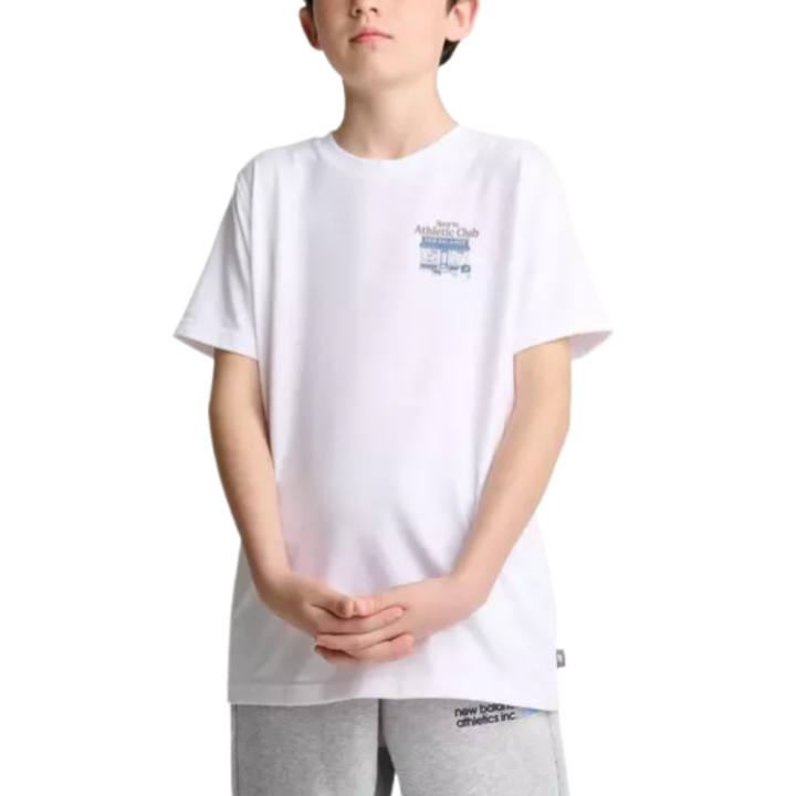 New Balance New Balance Kids T Shirts Crew Neck Moderate