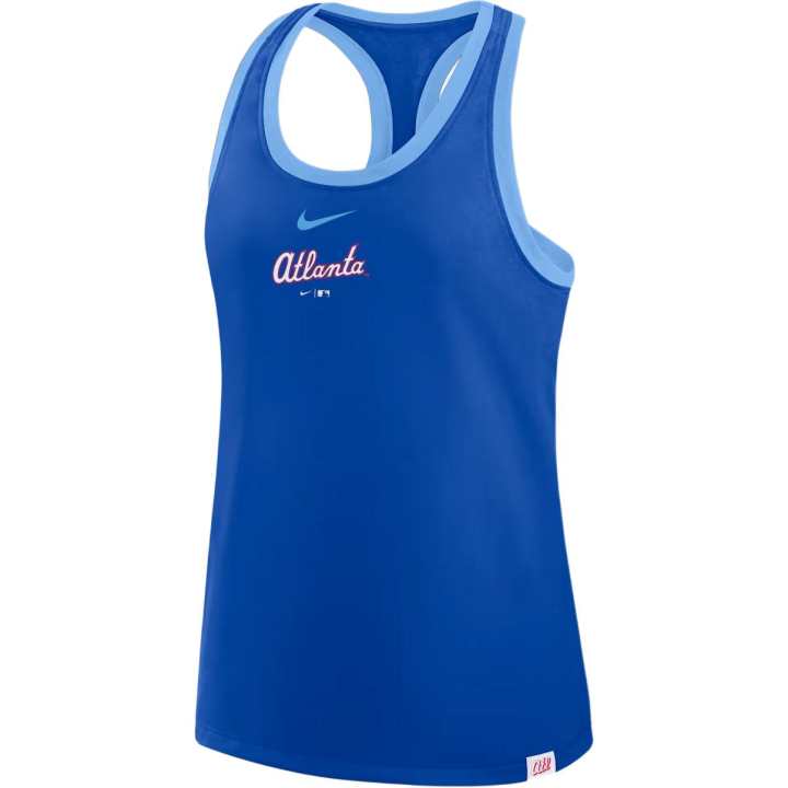 Nike Nike Atlanta Braves Script City Connect Women's Nike Mlb Racerback Tank Top