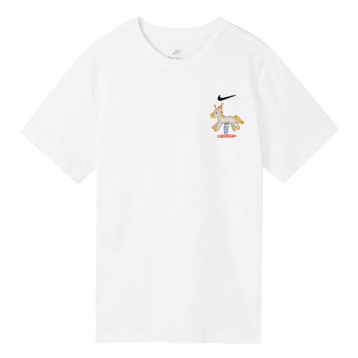 Nike Nike Sportswear T Shirts Unisex White Crew Neck Moderate