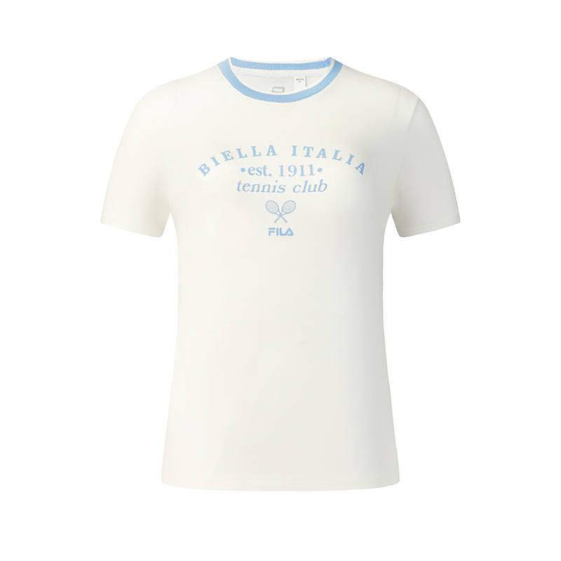 FILA Tennis T Shirt Women's Cloud White