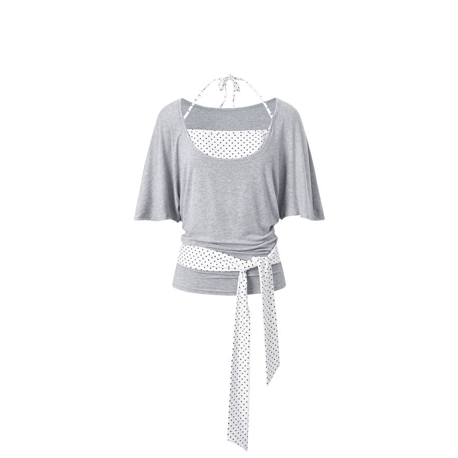 Umoumo Batwing Sleeve T Shirt Women's