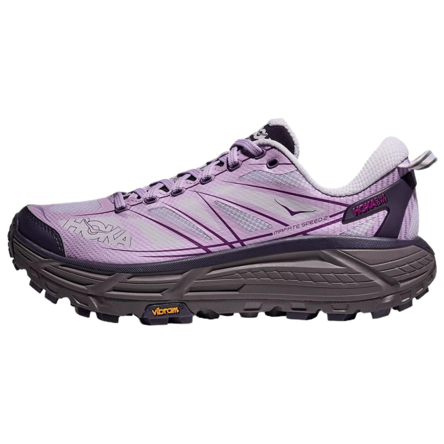 HOKA ONE ONE Mafate Speed 2 Trail Running Shoes Unisex Purple