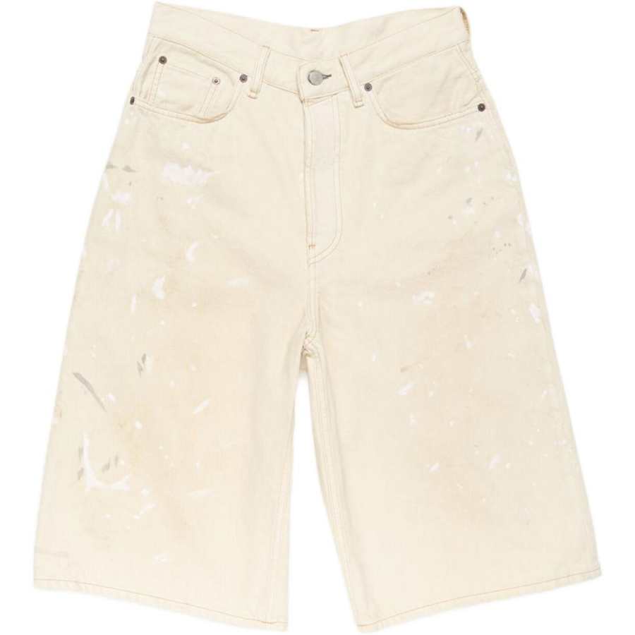 Acne Studios Acne Studios Distressed Patch Shorts