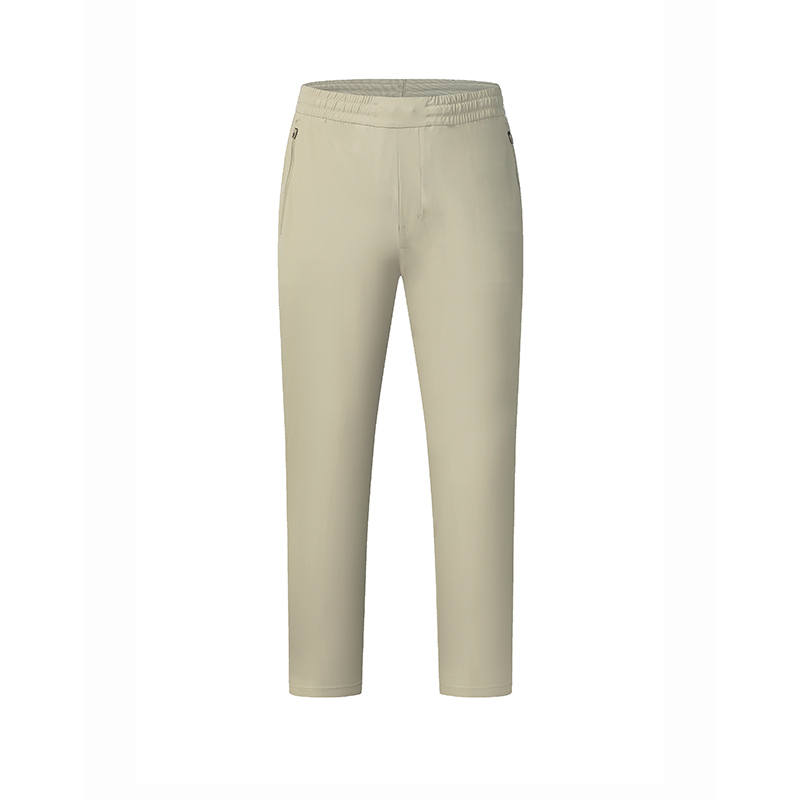 FILA Casual Pants Men's Hazy Khaki Thin Straight Fit Pants