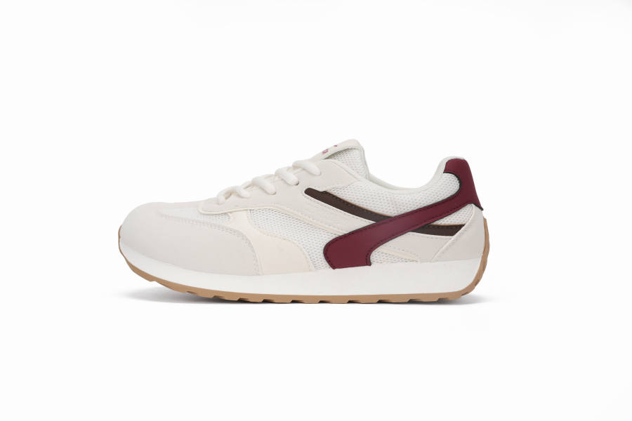 WARRIOR Warrior Mesh, Textile Low top Thin Sole German Army Trainers Unisex Burgundy