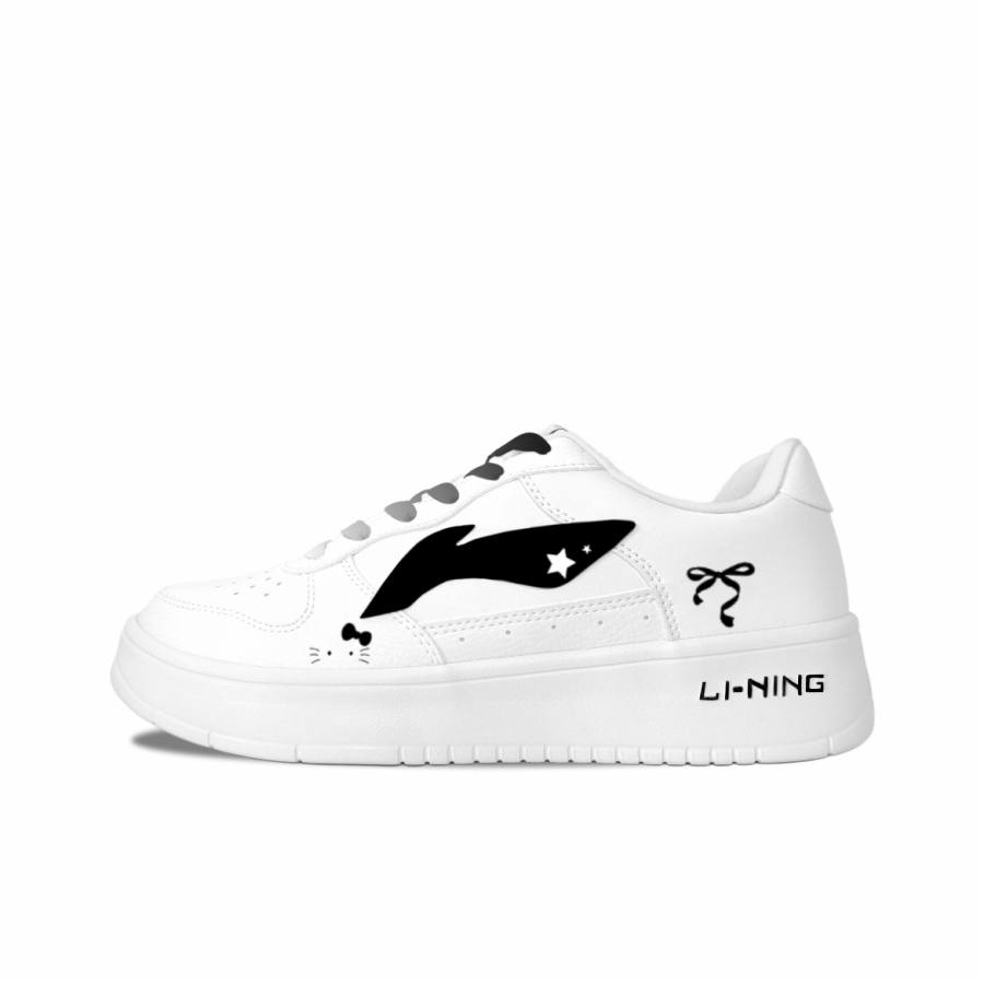 Li-Ning Li Ning Floating Boat Cushioning Abrasion Resistant Low top Skateboard Shoes Women's