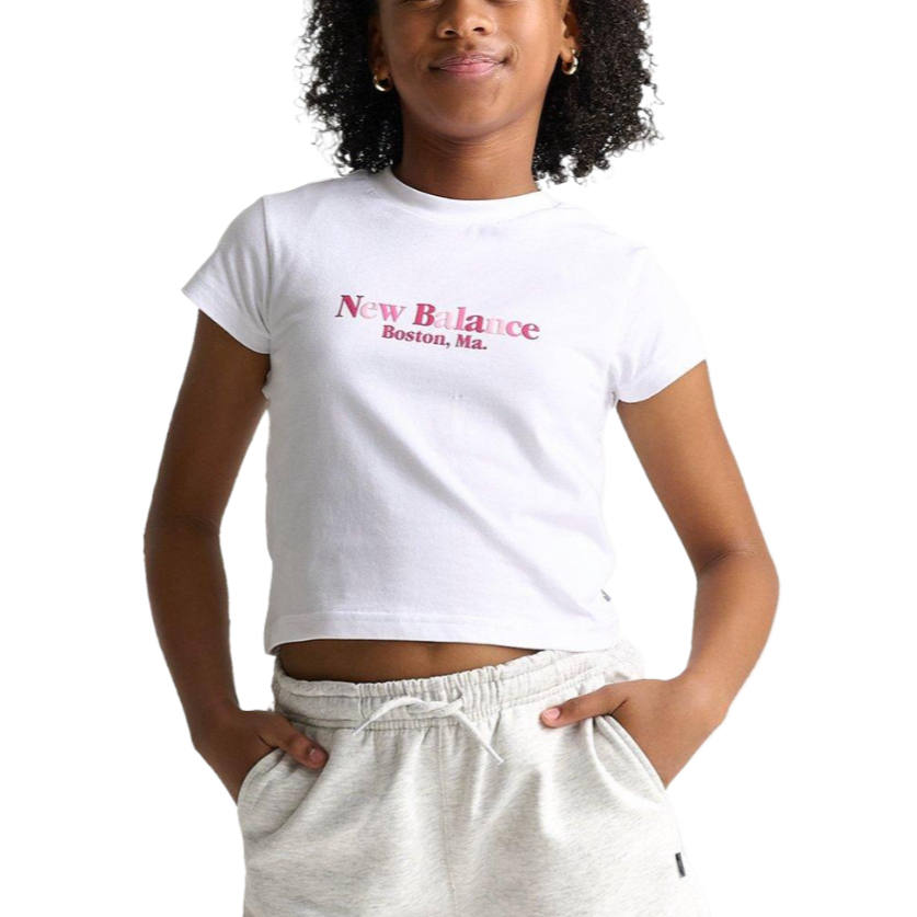 New Balance New Balance Kids T Shirts Crew Neck Moderate