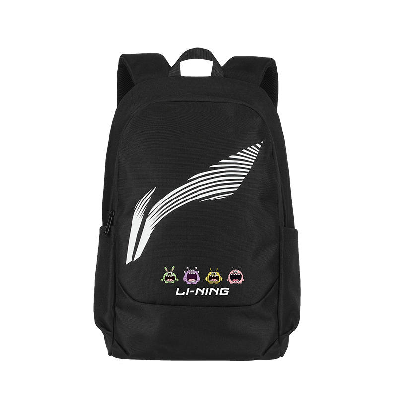 Li-Ning Li Ning Polyester Backpack Regular Unisex Black