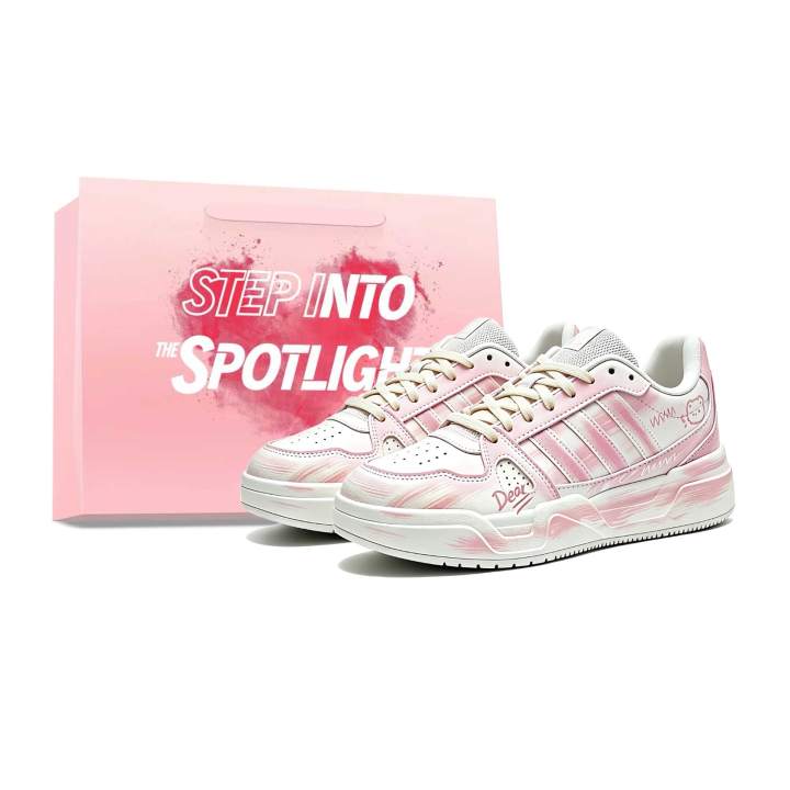 Adidas Adidas ENTRAP Low top Skateboard Shoes Unisex White Pink