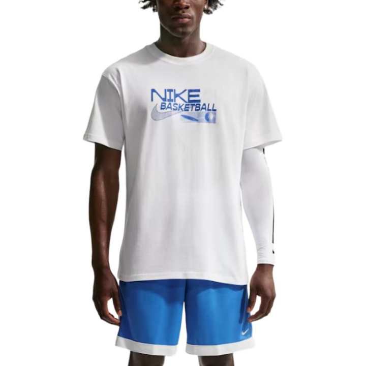 Nike Nike Basketball Jerseys Men's White Crew Neck Moderate