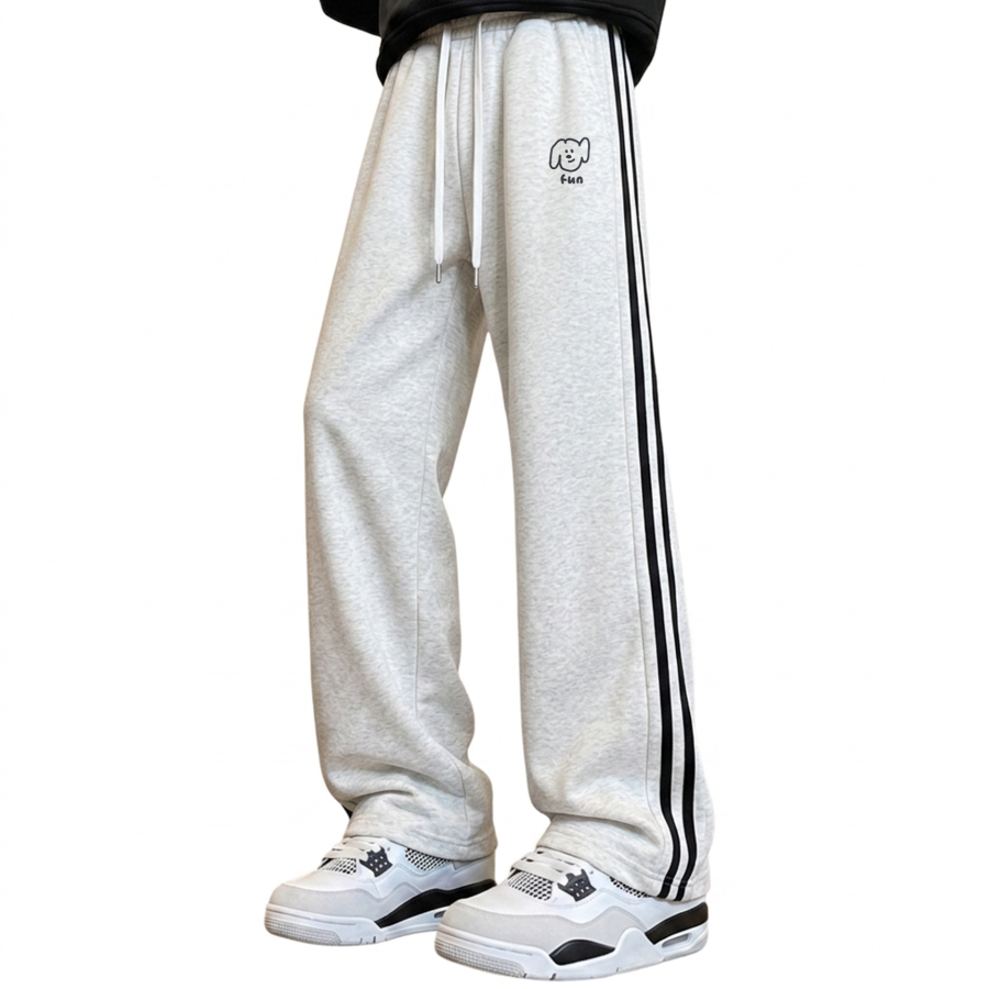 MINISO Casual Pants Unisex Moderate Straight Fit Pants