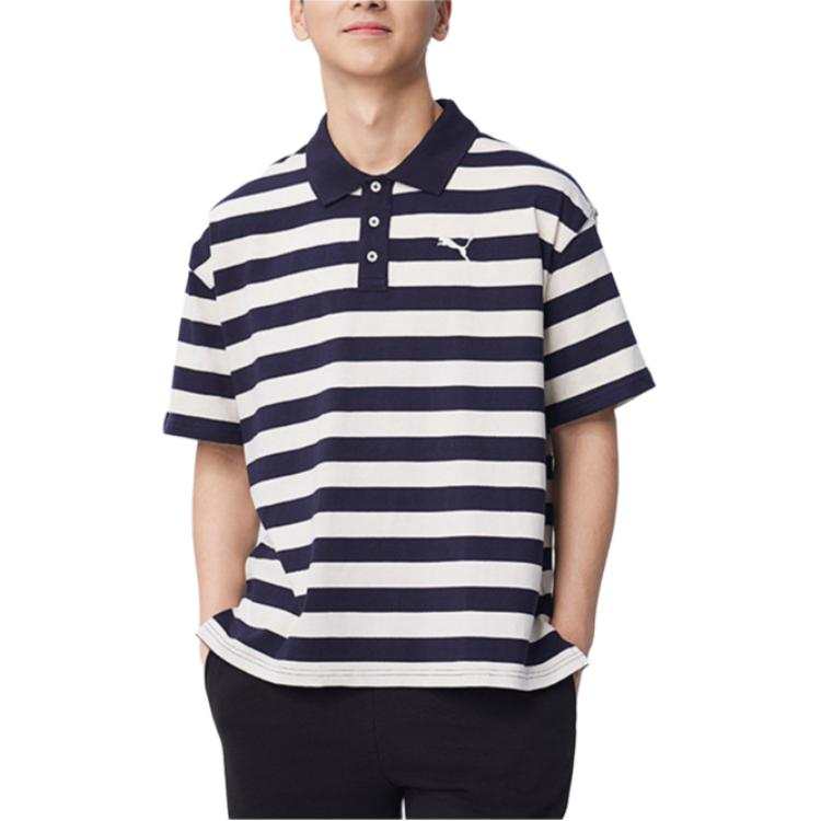 PUMA Polo Shirt Unisex Marine Blue