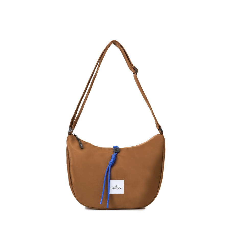 NAUTICA Fabric Crossbody Bags Regular Unisex Brown