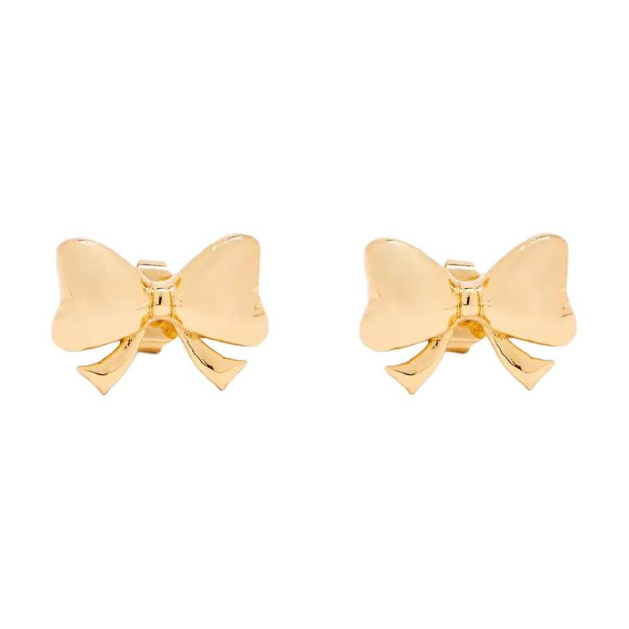 MARC JACOBS Brass Stud Earrings Women's Gold