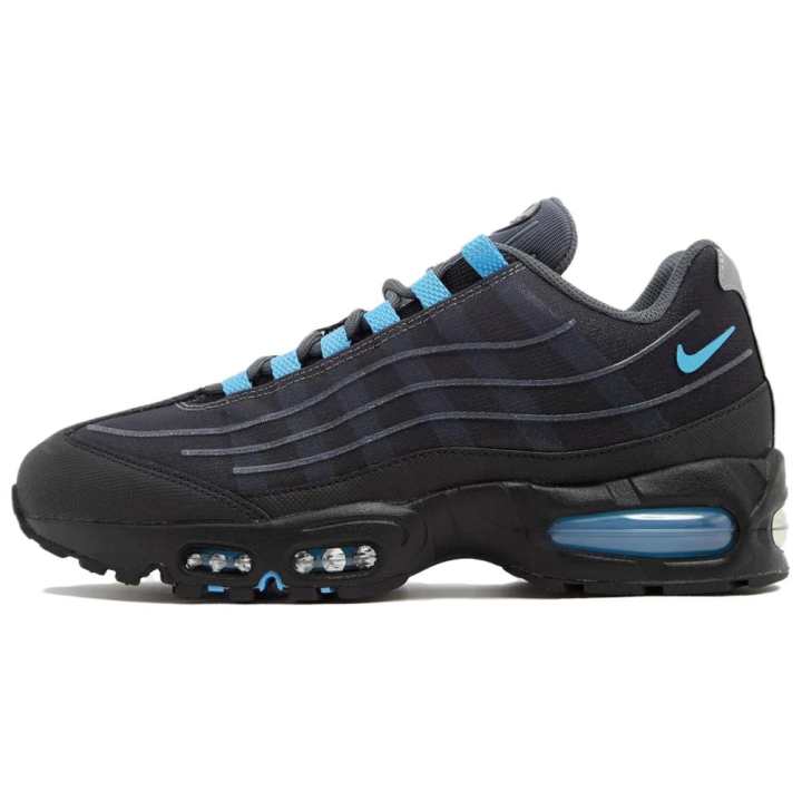 Nike Nike Air Max 95 Running Shoes Men's Black Blue