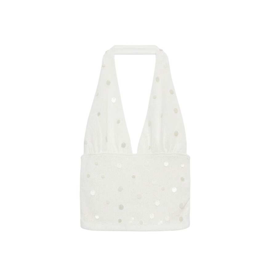 ZARA Tank Tops Women's White Other