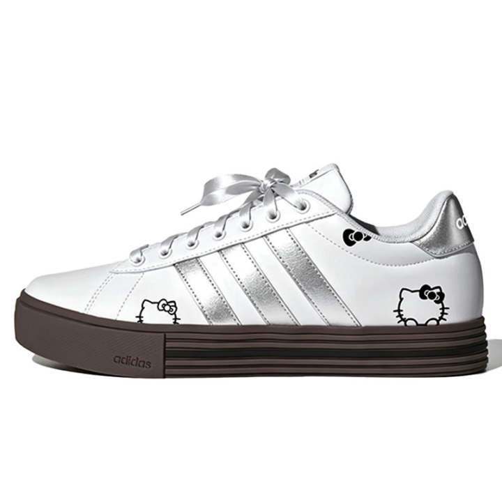 Adidas Adidas Daily 4.0 Kitten Journal Low top Skateboard Shoes Unisex Silver