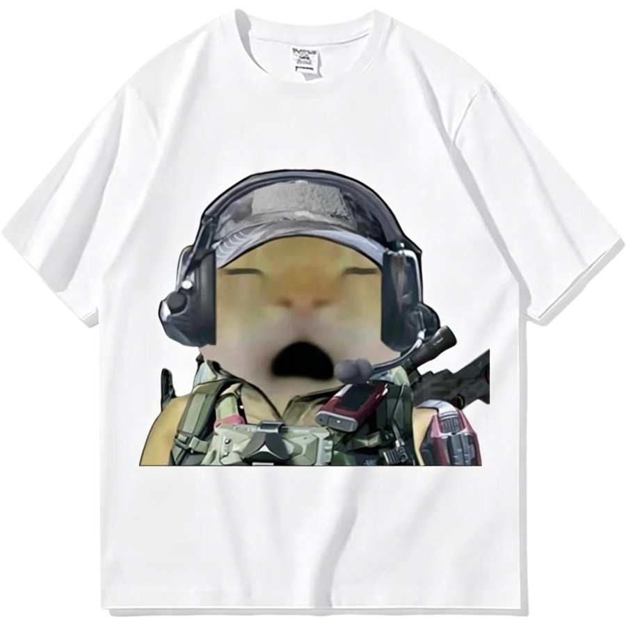 Lnga Landgre T Shirts Unisex Crew Neck Thin Straight Fit