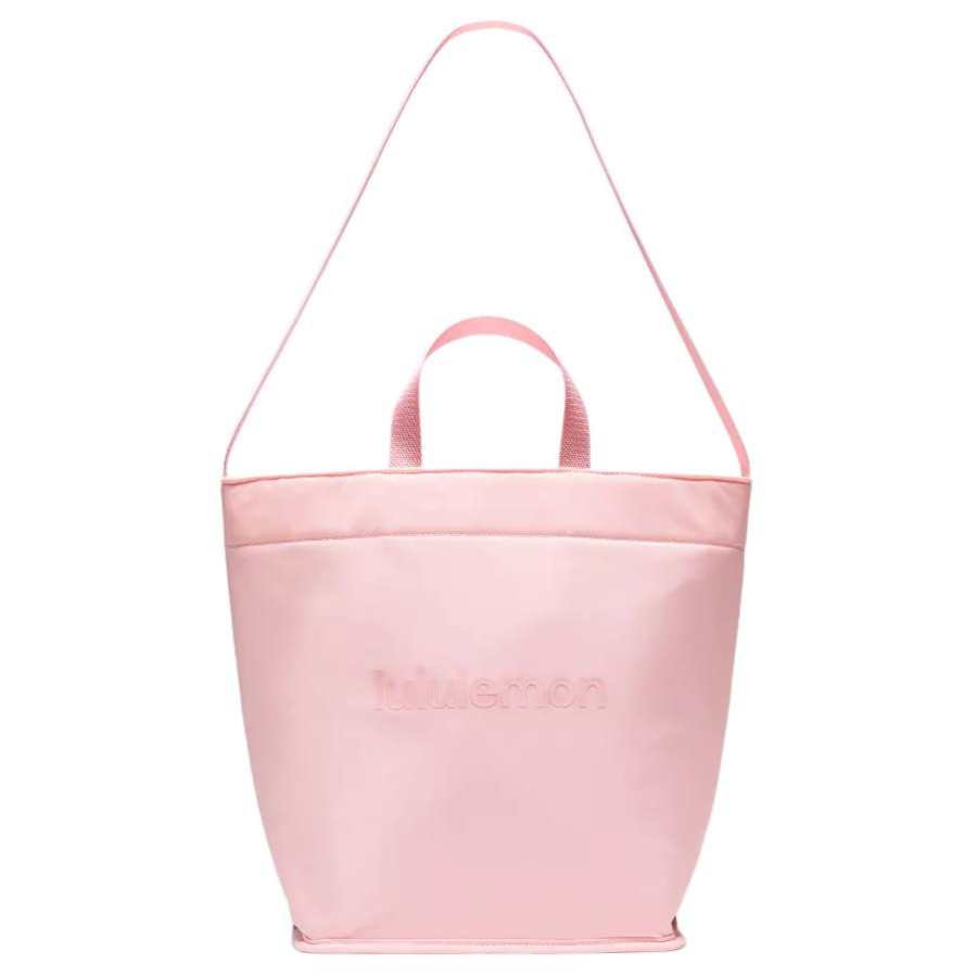 Lululemon Recycled Nylon Shoulder Bag Women's Pearl Powder