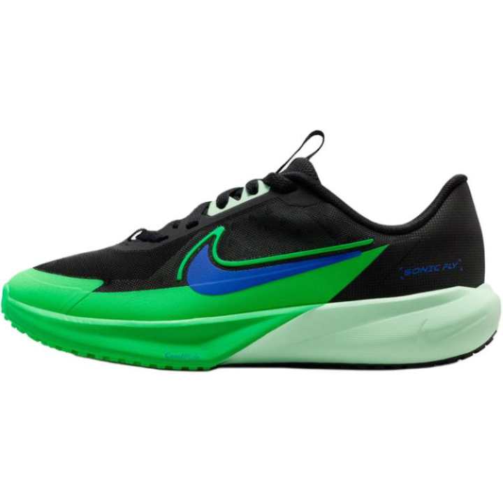Nike Nike SONIC FLY Low top Running Shoes Black Green Unisex