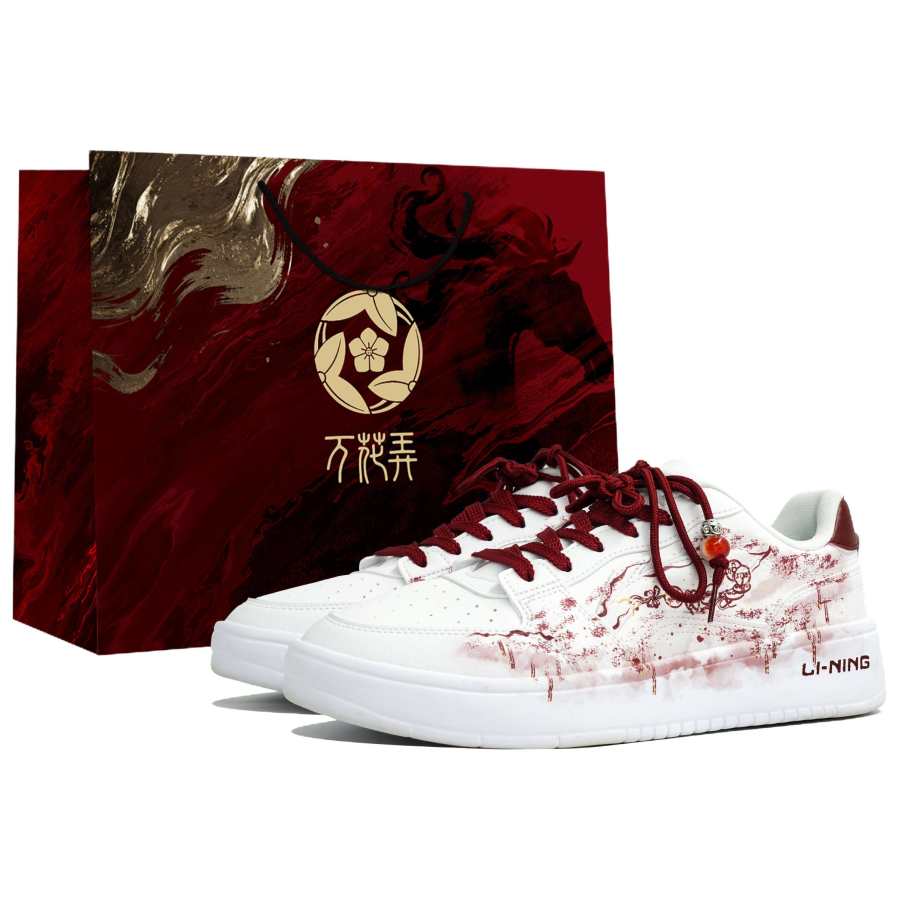 Li-Ning Li Ning Sycee Wishing You Blessings And Prosperity Shopping Bag Abrasion Resistant Lightweight Slip Resistant Low top