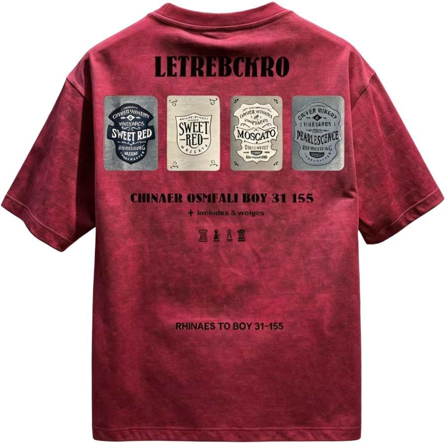 Lnga Landgre T Shirts Men's Crew Neck Moderate Straight Fit