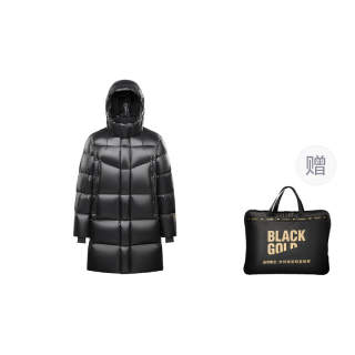GOLDFARM Down Jacket Unisex Black
