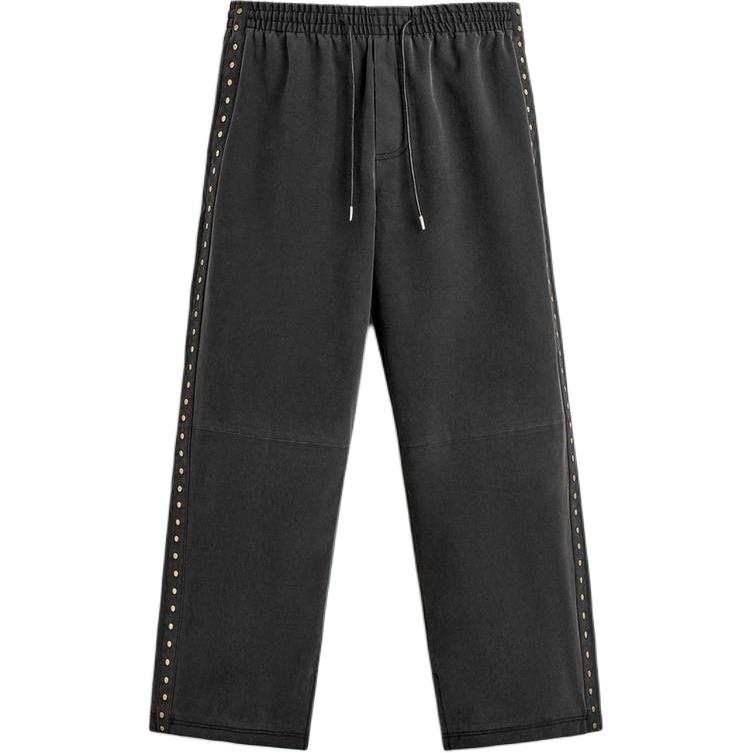 ZARA Casual Pants Men's Black Moderate Wide Leg Pants