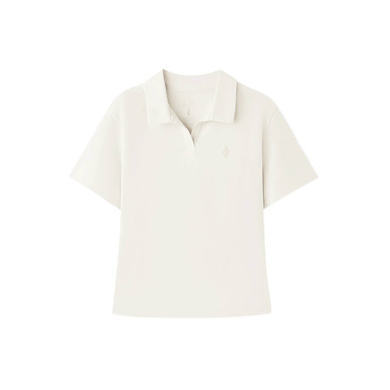 Skechers Polo Shirts Women's Beige Yellow 008D Lapel Moderate Other