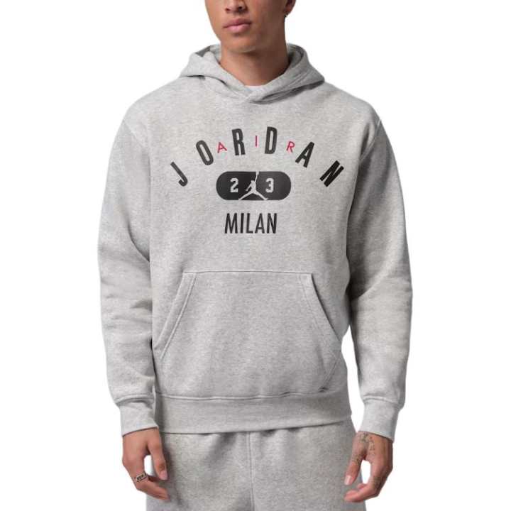 Jordan Jordan Sweatshirts Men's Gray Hooded Non Detachable Moderate