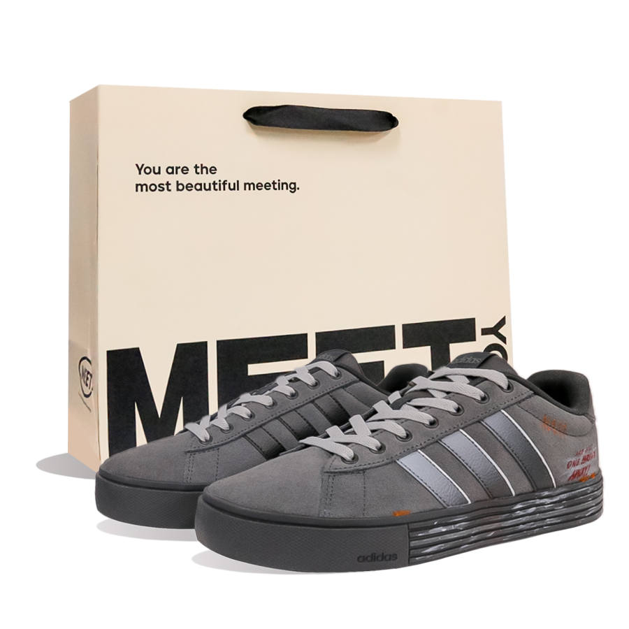 Adidas Adidas Daily 4.0 Instant, Shopping Bag Included Slip Resistant Cushioning Abrasion Resistant Low top Skateboard Shoes