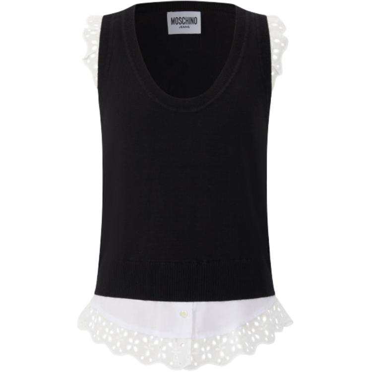 MOSCHINO Vests Women's Moderate Knitted Fabric