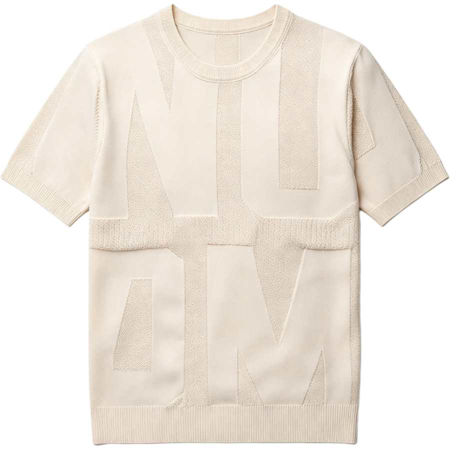 Lnga Landgre T Shirts Men's Crew Neck Thin Straight Fit