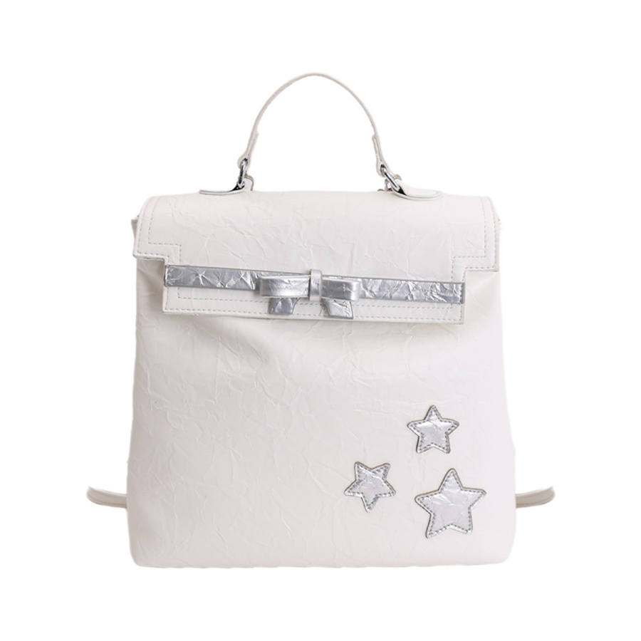 YALU Pu Backpack Women's Multicolor