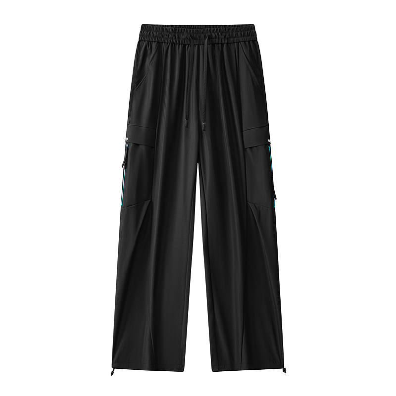 Hodo Casual Pants Unisex Thin Straight Fit Pants