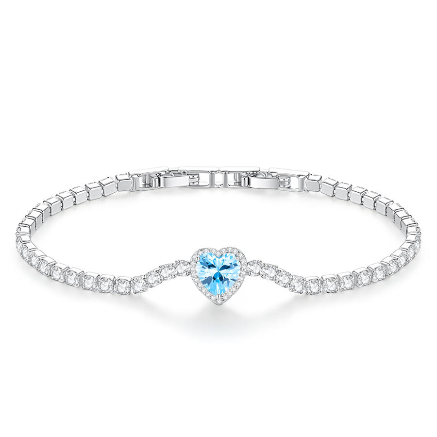 Barbie Synthetic Cubic Zirconia Alloy Artificial Crystal Bracelets Women's