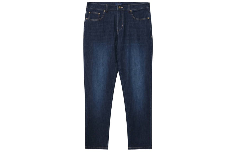 NAUTICA Jeans Men's Navy Blue 4NV Moderate Straight Fit Pants