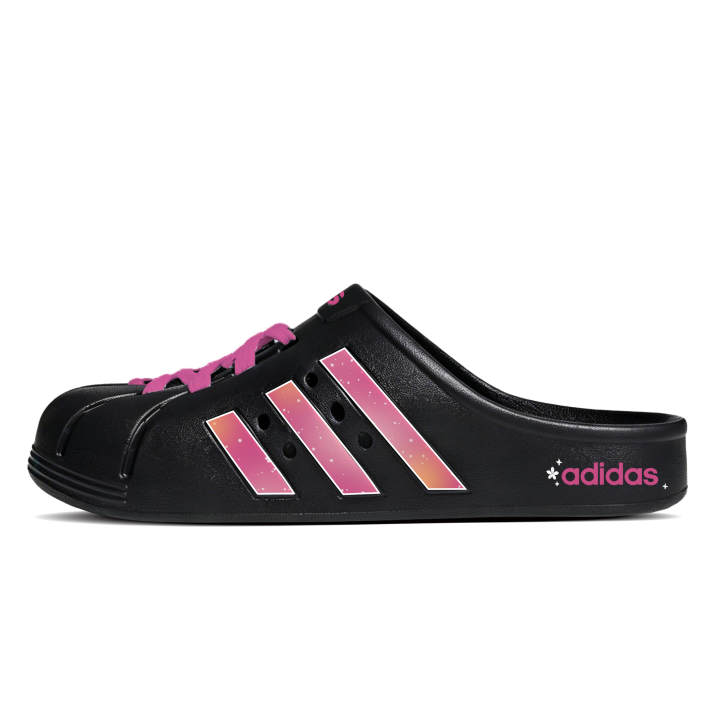 Adidas Adidas ADILETTE CLOGS Starlight Sparkle Clogs Unisex Black