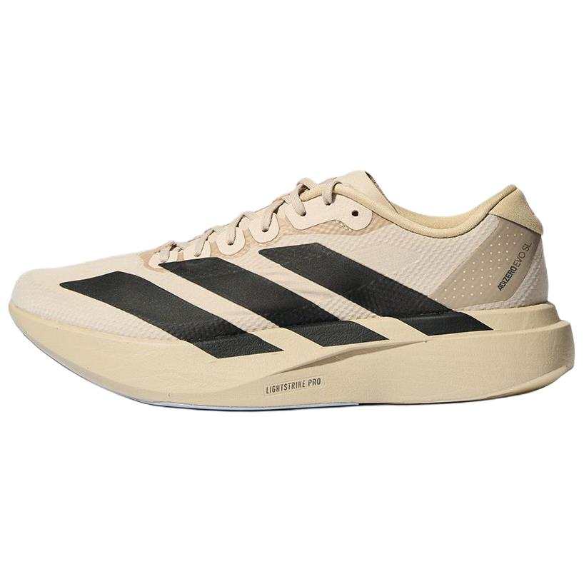 Adidas Adidas Adizero Evo SL Breathable Casual Running Shoes Men's Beige