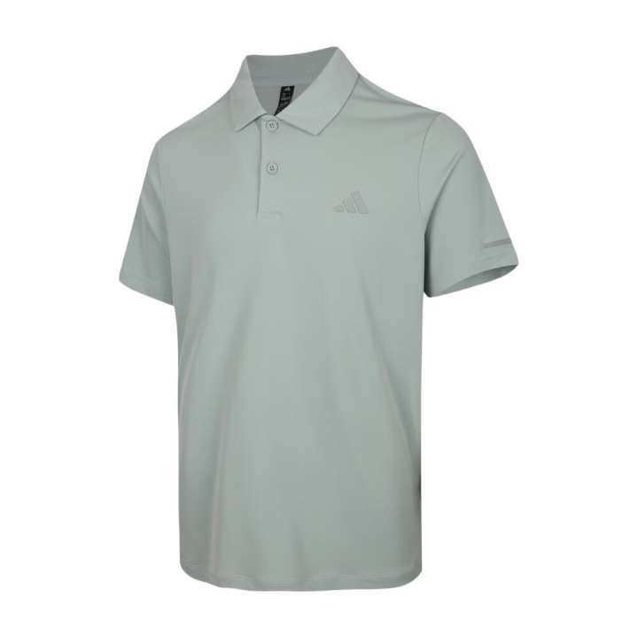 Adidas Adidas Polo Shirts Men's Khaki Green Lapel Moderate Other